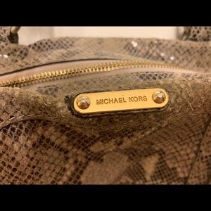 Vintage Michael Kors Snakeskin Bag